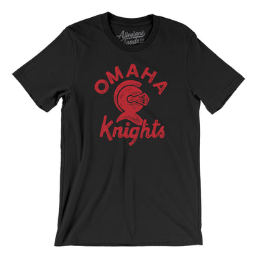 Omaha Knights Hockey Men/Unisex T-Shirt-Allegiant Goods Co. Vintage Sports Apparel