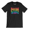 Nashville Tennessee Pride Men/Unisex T-Shirt-Black-Allegiant Goods Co. Vintage Sports Apparel
