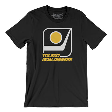 Toledo Goaldiggers Hockey Men/Unisex T-Shirt-Allegiant Goods Co. Vintage Sports Apparel