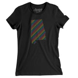 Alabama Pride State Women's T-Shirt-Allegiant Goods Co. Vintage Sports Apparel