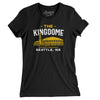 Seattle Kingdome Women's T-Shirt-Black-Allegiant Goods Co. Vintage Sports Apparel