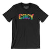 Cincinnati Ohio Pride Men/Unisex T-Shirt-Black-Allegiant Goods Co. Vintage Sports Apparel