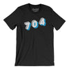Charlotte 704 Area Code Men/Unisex T-Shirt-Black-Allegiant Goods Co. Vintage Sports Apparel