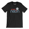 Detroit Neon Soccer Men/Unisex T-Shirt-Black-Allegiant Goods Co. Vintage Sports Apparel