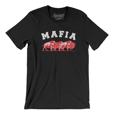 Buffalo Bills Mafia Men/Unisex T-Shirt-Black-Allegiant Goods Co. Vintage Sports Apparel