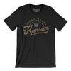Drink Like a Kansan Men/Unisex T-Shirt-Black-Allegiant Goods Co. Vintage Sports Apparel