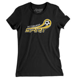 Pittsburgh Spirit Soccer Women's T-Shirt-Allegiant Goods Co. Vintage Sports Apparel