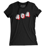 Atlanta 404 Area Code Women's T-Shirt-Allegiant Goods Co. Vintage Sports Apparel