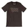 Montana Pride State Men/Unisex T-Shirt-Brown-Allegiant Goods Co. Vintage Sports Apparel