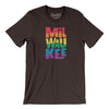 Milwaukee Wisconsin Pride Men/Unisex T-Shirt-Brown-Allegiant Goods Co. Vintage Sports Apparel