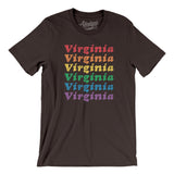 Virginia Pride Men/Unisex T-Shirt-Allegiant Goods Co. Vintage Sports Apparel