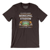 Cleveland Municipal Stadium Men/Unisex T-Shirt-Brown-Allegiant Goods Co. Vintage Sports Apparel