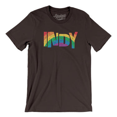 Indianapolis Indiana Pride Men/Unisex T-Shirt-Allegiant Goods Co. Vintage Sports Apparel