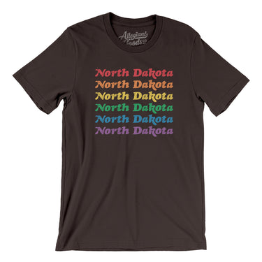 North Dakota Pride Men/Unisex T-Shirt-Allegiant Goods Co. Vintage Sports Apparel