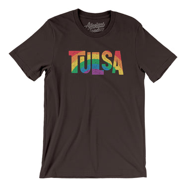 Tulsa Oklahoma Pride Men/Unisex T-Shirt-Allegiant Goods Co. Vintage Sports Apparel