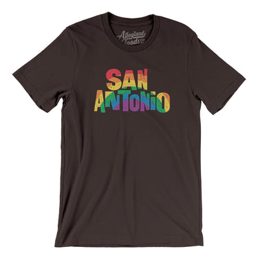 San Antonio Texas Pride Men/Unisex T-Shirt-Allegiant Goods Co. Vintage Sports Apparel