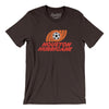 Houston Hurricane Soccer Men/Unisex T-Shirt-Chocolate/Brown-Allegiant Goods Co. Vintage Sports Apparel