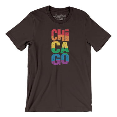 Chicago Illinois Pride Men/Unisex T-Shirt-Allegiant Goods Co. Vintage Sports Apparel