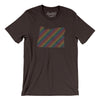 Oregon Pride State Men/Unisex T-Shirt-Brown-Allegiant Goods Co. Vintage Sports Apparel