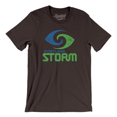 Portland Storm Football Men/Unisex T-Shirt-Allegiant Goods Co. Vintage Sports Apparel