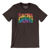 Sacramento California Pride Men/Unisex T-Shirt-Allegiant Goods Co. Vintage Sports Apparel