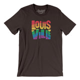 Louisville Kentucky Pride Men/Unisex T-Shirt-Allegiant Goods Co. Vintage Sports Apparel
