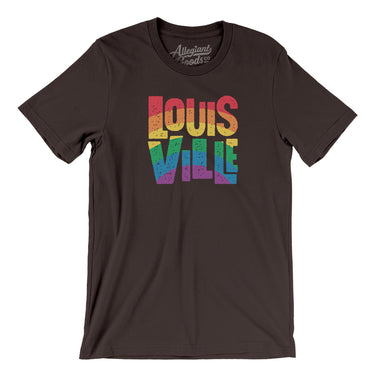 Louisville Kentucky Pride Men/Unisex T-Shirt-Allegiant Goods Co. Vintage Sports Apparel