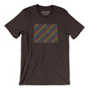 Wyoming Pride State Men/Unisex T-Shirt-Brown-Allegiant Goods Co. Vintage Sports Apparel