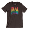 Raleigh North Carolina Pride Men/Unisex T-Shirt-Brown-Allegiant Goods Co. Vintage Sports Apparel