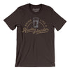 Drink Like a Rhode Islander Men/Unisex T-Shirt-Brown-Allegiant Goods Co. Vintage Sports Apparel
