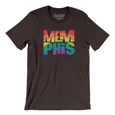Memphis Tennessee Pride Men/Unisex T-Shirt-Allegiant Goods Co. Vintage Sports Apparel
