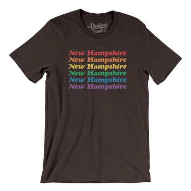 New Hampshire Pride Men/Unisex T-Shirt-Allegiant Goods Co. Vintage Sports Apparel