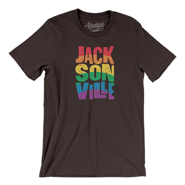 Jacksonville Florida Pride Men/Unisex T-Shirt-Allegiant Goods Co. Vintage Sports Apparel