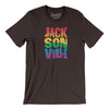 Jacksonville Florida Pride Men/Unisex T-Shirt-Brown-Allegiant Goods Co. Vintage Sports Apparel