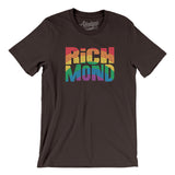 Richmond Virginia Pride Men/Unisex T-Shirt-Allegiant Goods Co. Vintage Sports Apparel