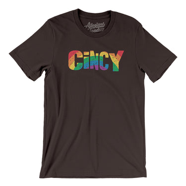 Cincinnati Ohio Pride Men/Unisex T-Shirt-Allegiant Goods Co. Vintage Sports Apparel