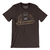 Drink Like a Nutmegger Men/Unisex T-Shirt-Brown-Allegiant Goods Co. Vintage Sports Apparel