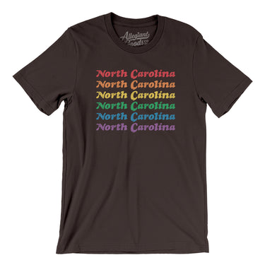 North Carolina Pride Men/Unisex T-Shirt-Allegiant Goods Co. Vintage Sports Apparel