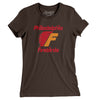 Philadelphia Firebirds Hockey Women's T-Shirt-Allegiant Goods Co. Vintage Sports Apparel
