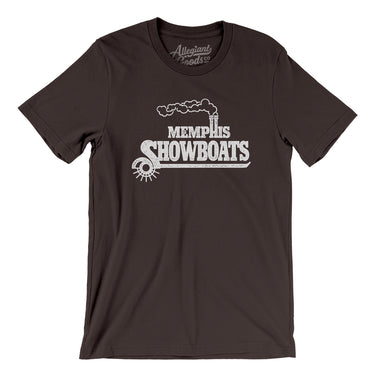 Memphis Showboats Football Men/Unisex T-Shirt-Allegiant Goods Co. Vintage Sports Apparel