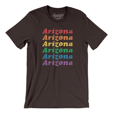 Arizona Pride Men/Unisex T-Shirt-Allegiant Goods Co. Vintage Sports Apparel