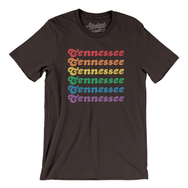 Tennessee Pride Men/Unisex T-Shirt-Allegiant Goods Co. Vintage Sports Apparel