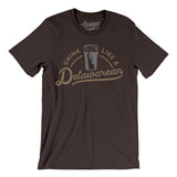 Drink Like a Delawarean Men/Unisex T-Shirt-Allegiant Goods Co. Vintage Sports Apparel