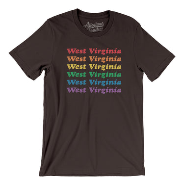West Virginia Pride Men/Unisex T-Shirt-Allegiant Goods Co. Vintage Sports Apparel