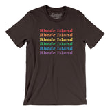 Rhode Island Pride Men/Unisex T-Shirt-Allegiant Goods Co. Vintage Sports Apparel