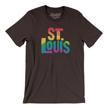 St. Louis Missouri Pride Men/Unisex T-Shirt-Allegiant Goods Co. Vintage Sports Apparel