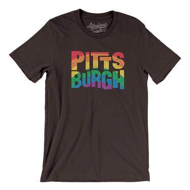 Pittsburgh Pennsylvania Pride Men/Unisex T-Shirt-Allegiant Goods Co. Vintage Sports Apparel