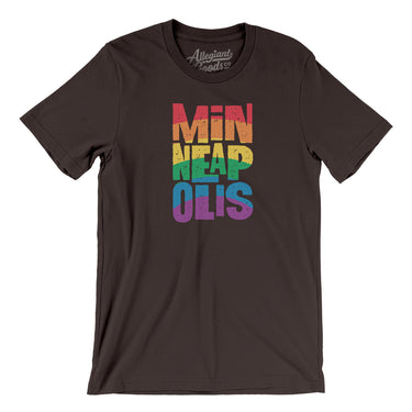 Minneapolis Minnesota Pride Men/Unisex T-Shirt-Allegiant Goods Co. Vintage Sports Apparel