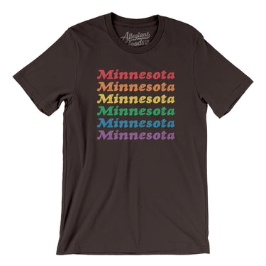 Minnesota Pride Men/Unisex T-Shirt-Allegiant Goods Co. Vintage Sports Apparel