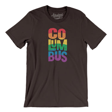 Columbus Ohio Pride Men/Unisex T-Shirt-Allegiant Goods Co. Vintage Sports Apparel